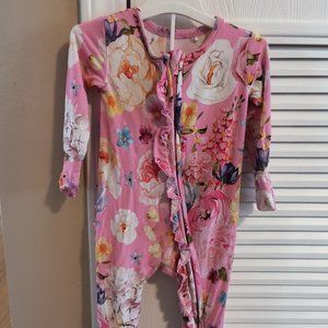 Posh Peanut Chantria baby footie pajamas